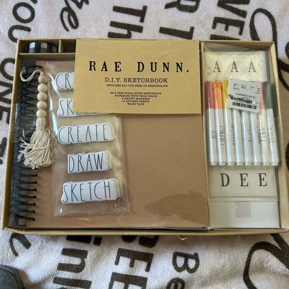 Rae Dunn sketch book set